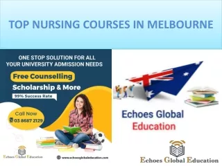 top nursing courses in melbourne