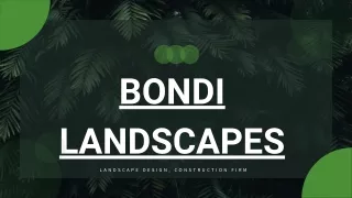 Bondi Landscape Maintainacne