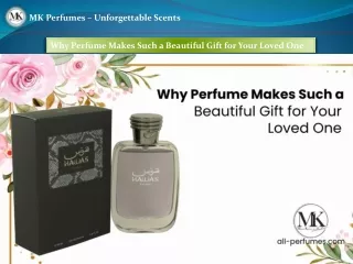 Why Perfume Makes Such a Beautiful Gift for Your Loved One
