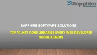 sapphire software solutions
