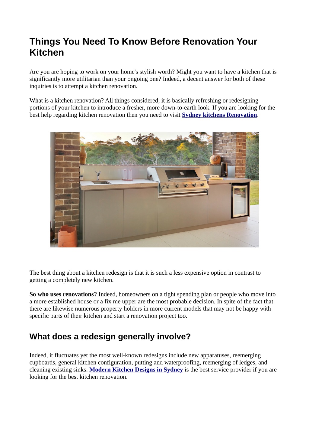 PPT - Things You Need To Know Before Renovation Your Kitchen PowerPoint ...