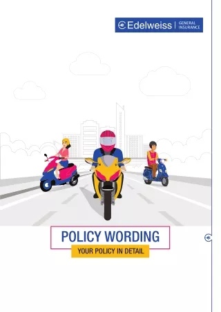 Two Wheeler Liability Only Insurance By Edelweiss GI