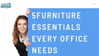 5 Furniture Essentials Every Office Needs | CoolMarket