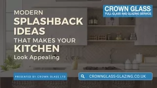 Modern Splashback Ideas that Makes Your Kitchen Look Appealing