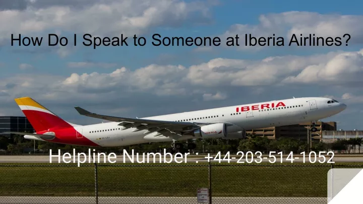 how do i speak to someone at iberia airlines