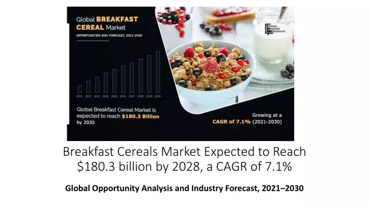 breakfast cereals market expected to reach