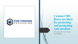 Custom CBD Boxes are ideal for protecting and promoting your product