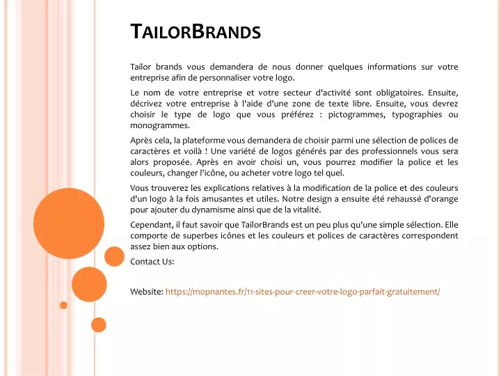 tailorbrands