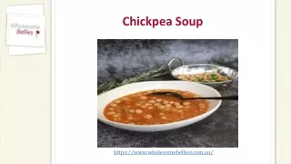 chickpea soup