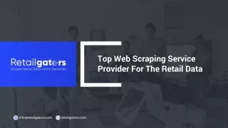 Top Web Scraping Service Provider For The Retail Data