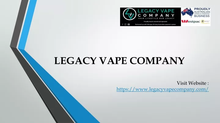 legacy vape company