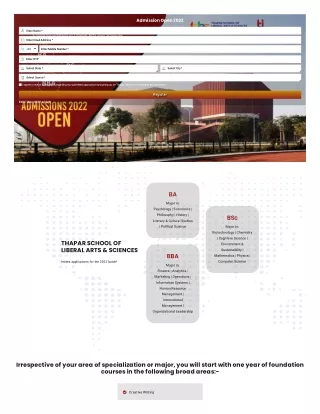 admission open 2022