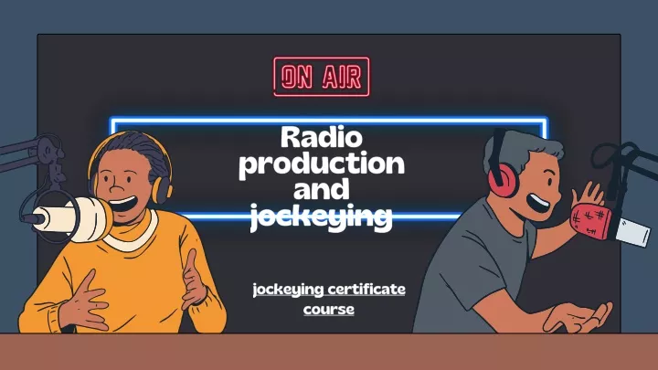 radio production and jockeying