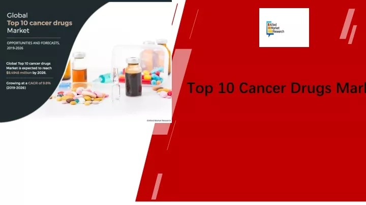 top 10 cancer drugs market