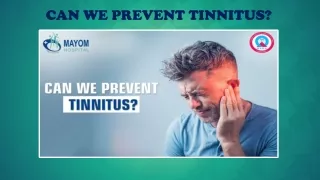 Can We Prevent Tinnitus - ENT Hospital in Gurgaon