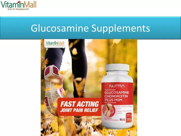 glucosamine supplements