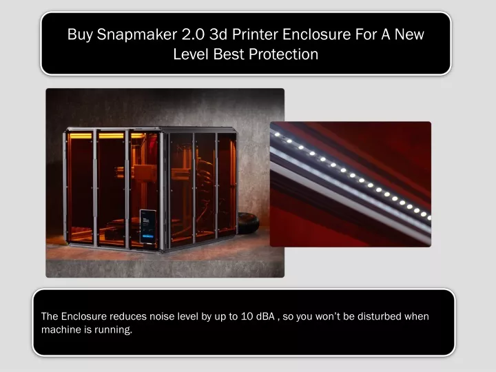 buy snapmaker 2 0 3d printer enclosure