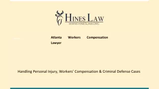 Atlanta Workers Compensation Lawyer - Hines Law