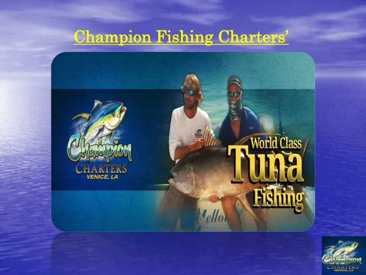 champion fishing charters