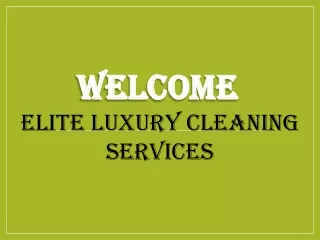 welcome