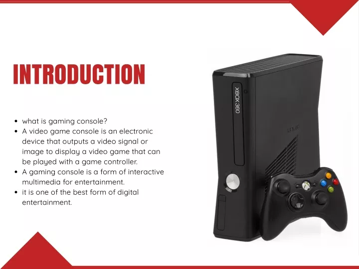 PPT - gaming console PowerPoint Presentation, free download - ID:11354979