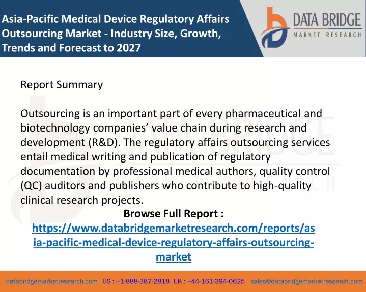 asia pacific medical device regulatory affairs