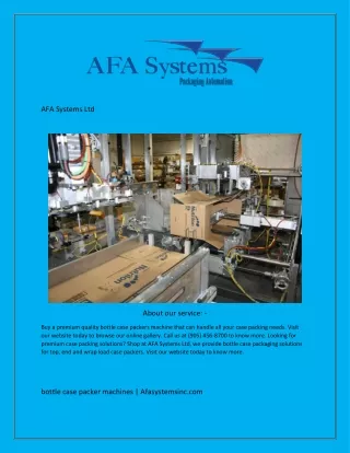 afa systems ltd