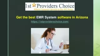 Get the best EMR software Service in Arizona