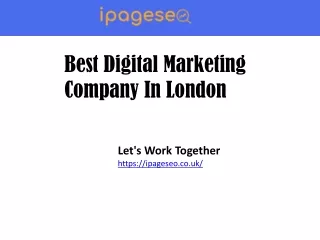 Best Digital Marketing Company In London