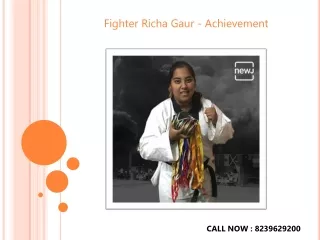 Fighter Richa Gaur - Achievement