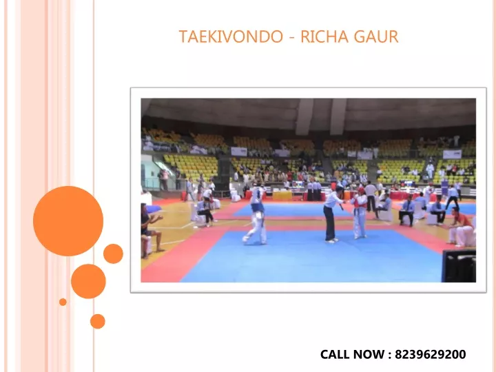 taekivondo richa gaur