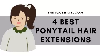 Grab Awesome Sale - Human Hair Ponytail Extensions!