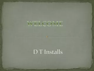 d t installs