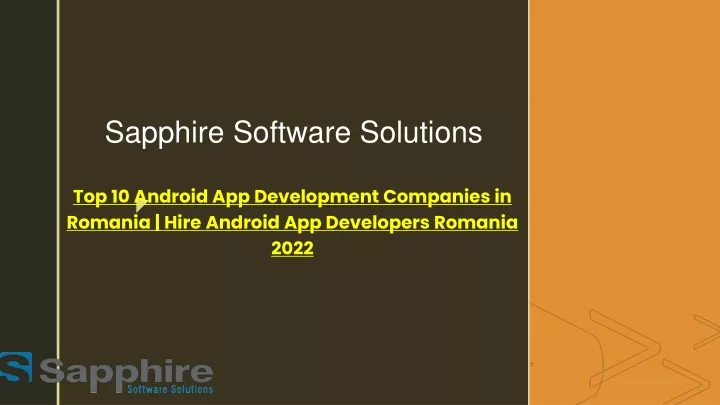 top 10 android app development companies in romania hire android app developers romania 2022