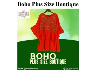 Boho Plus Size Boutique