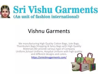 vishnu garments