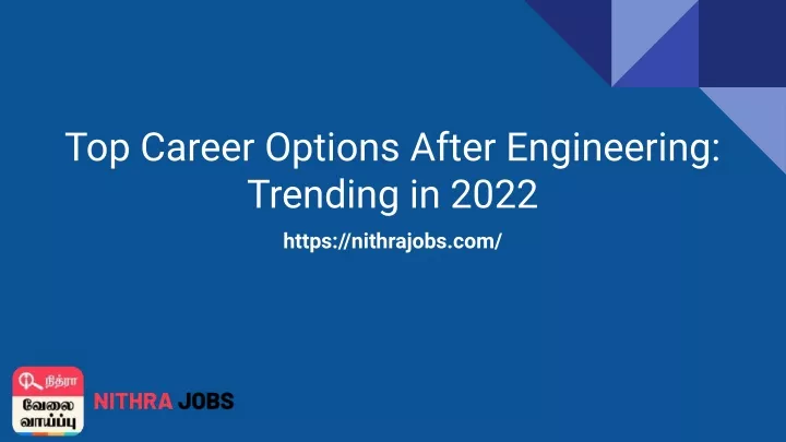 PPT - Best Career Options After Engineering PowerPoint Presentation ...