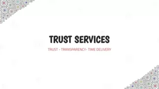 Trust Services is a HR services company providing reliable innovative technology