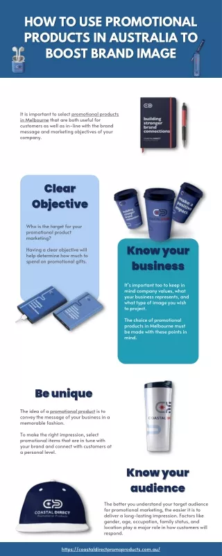 How to Use Promotional Products in Australia to Boost Brand Image