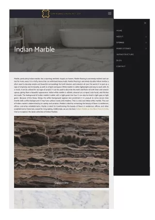 Indian Marble at best price in India | Indian Marble supplier in India