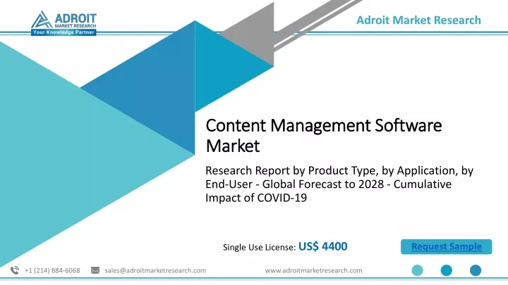 content management software market