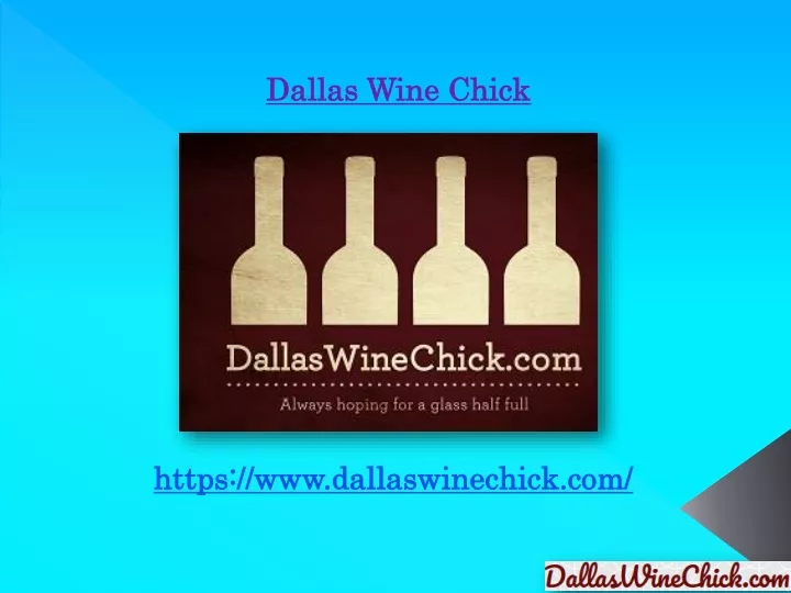 dallas wine chick