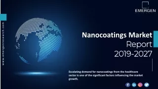 Nanocoatings Market ppt