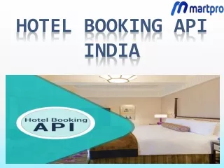 Hotel Booking API India