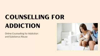 online Counselling for Addiction and Substance Abuse | Therapy for Addiction