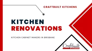 Kitchen Cabinet Makers in Brisbane