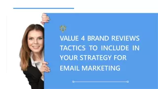 Value4brand reviews Tactics to Include in Your Strategy for Email Marketing