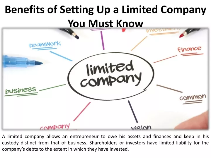 benefits of setting up a limited company you must