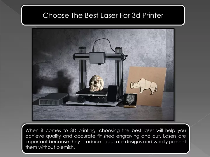 choose the best laser for 3d printer