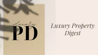 Luxury Vacation Homes For Sale